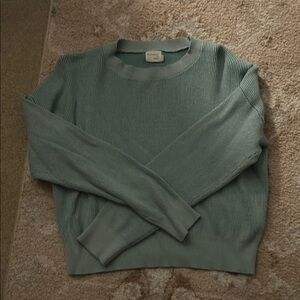 Everlane Women's Green Sweater